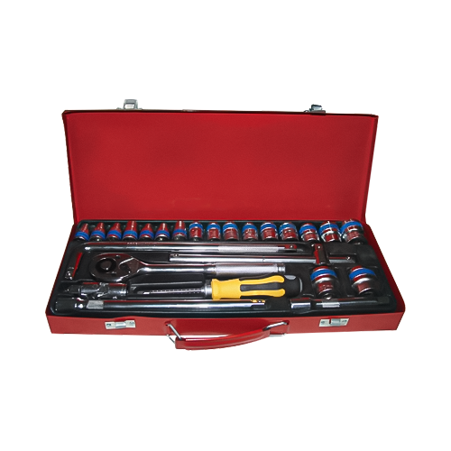 Ensemble de douilles d'impact de 25 pcs (1/2 ”)